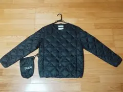 S TAIONシティ クルーネック ダウンジャケット BLACK　104BCI