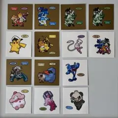 ポケモンパン　シール　１４枚