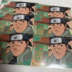 NARUTO ナルト アニカフェ バースデーブロマイド うみのイルカ - メルカリ