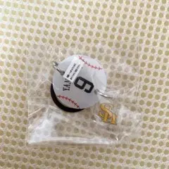 ソフトバンクホークス 背番号めじるしアクセサリー 柳田悠岐