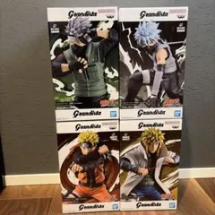 ナルト疾風伝 グランディスタ 4点セット イタチ サクラ カカシ ミナト