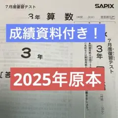 2026年最新】sapix 3年 テストの人気アイテム - メルカリ