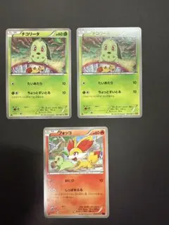 フォッコ　チコリータ C XY9 破天の怒り 3枚セット　1stEdition