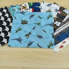 ★A275★ カットクロス/プリント生地/国産/25cm×25cm/10点