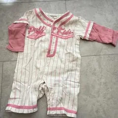 ベビー ロンパース 野球 ユニフォーム　80
