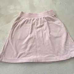 極美品★GAP ギャップ　スウェット　刺繍ロゴ　ミニスカート　ピンクＭＬのサムネイル