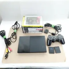 薄型PS2 本体 + 付属品　ソフト7本セット　SCPH-90000　サイレン