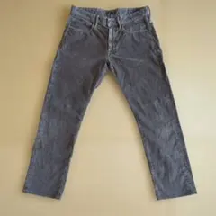 INCOTEX CINQUE コーデュロイパンツ チャコールグレー W32