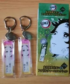 鬼滅の刃 鬼殺隊服ボタン付きアクリルチャームコレクション 竈門禰豆子