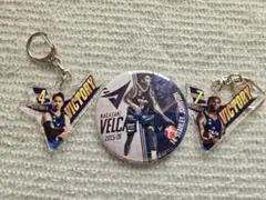 長崎ヴェルカ アクリルキーホルダー 缶バッジ 3点セット