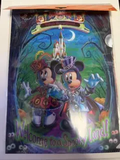 東京ディズニーランド ハロウィン クリアファイル