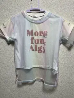 ALGY メッセージプリント Tシャツ　130cm