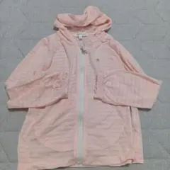 3can4on パーカー ピンク 120cm