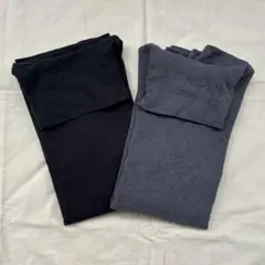 ユニクロ　ソフトタッチ　タートル　２枚セット