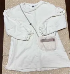 SERAPH アイボリー ワンピース 120 裏起毛