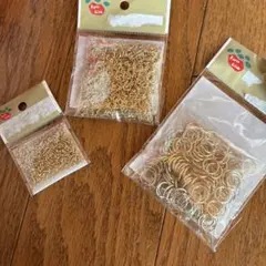 Parts Club 丸カン　金色リング 3パックセット