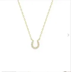 4°Cネックレス　イエローゴールド 18K ダイヤ