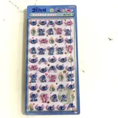 p*読様 スティッチ　ボンボンドロップシール