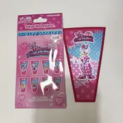 ミニーファンダーランド　ワッペンアクセサリー　デイジー