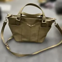 CLATHAS クレイサス 2wayショルダーバッグ グレージュ