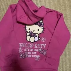 egg ハローキティ フード パーカー M