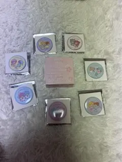 サンリオ リトルツインスターズ キキララ 限定★トレーディング缶バッジ★コンプ