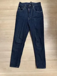 DSQUARED2 ダークブルー ストレートデニム