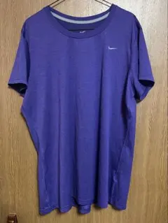 Nike DRI-FIT 紫色 Tシャツ XXL