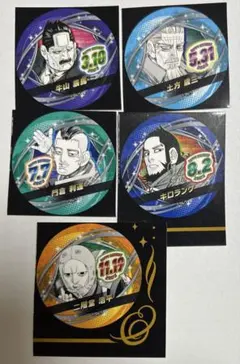 ゴールデンカムイ　バースデイ缶バッジステッカー2023・⑥枚