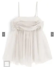 チュール キャミソール ビスチェ GRL グレイル