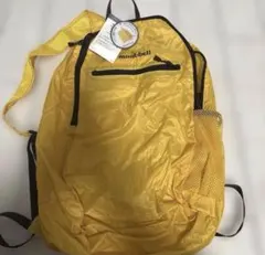 Montbell モンベル ポケッタブル ライトパック イエロー リュック