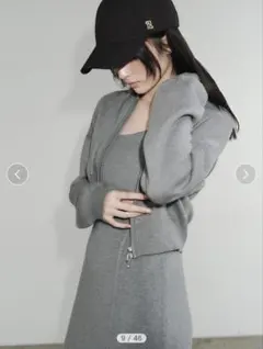 【新品未開封タグ付き】FRAY I.D ジップパーカ&キャミワンピースセット