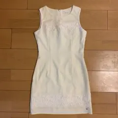 ミシェルマカロン　ミニワンピース　XS イエロー　ミニドレス