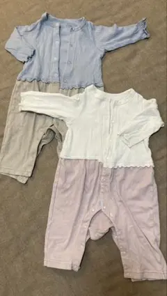 GU ロンパース 70cm 2点セット 双子