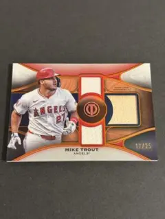 topps tribute Mike trout トラウト 25枚限定 メモラ