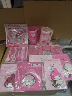 サンリオくじ　マイメロ マイスウィートピア グッズまとめ売り　11点セット