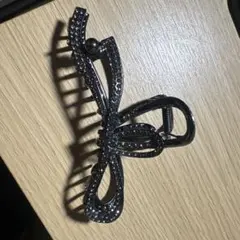 蝶の形状 ヘアクリップ シルバー
