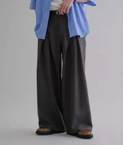 完売品 epnok センタータックワイドスラックスのサムネイル