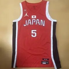 週末限定値引 新品）河村勇輝ユニフォーム日本代表バスケット#5YUKI XL
