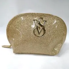 ヴィクトリアシークレットポーチゴールド新品
