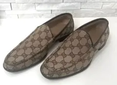 GUCCI GGキャンバス ローファー スリッポンのサムネイル