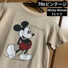 70sビンテージ　Micky Mouse Kids用　Tシャツ