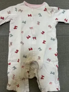 ロンパース 女の子　ホットビスケッツ　ミキハウス