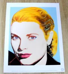 ウォーホル Grace Kelly (1983) ドイツ製ポスター Grace Kelly 1984/アンディ・ウォーホル【Andy Warhol】ポスター
