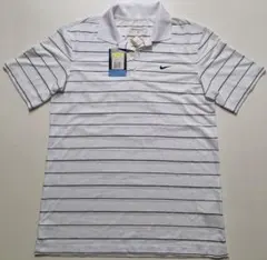 Nike Dri-FIT ポロシャツ S ホワイトストライプ