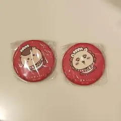 ちいかわレストラン 缶バッジ シーサー くりまんじゅう