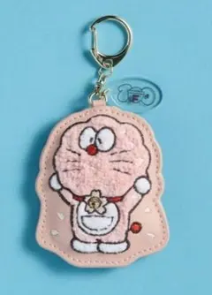 100%ドラえもん＆FRIENDS サガラ刺繍キーホルダー 桜ドラえもん 新品