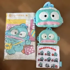 ハンギョドン フェイスタオル　ポーチ　4点セット