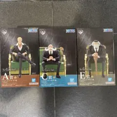 一番くじ　ワンピース　五老星　A賞　ピーター聖 C賞　ウォーキュリー聖　E賞