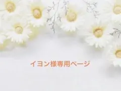 イヨン様専用ページ